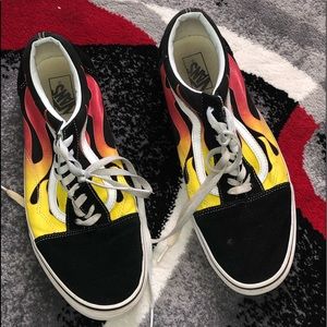 Flaming hot vans!!!